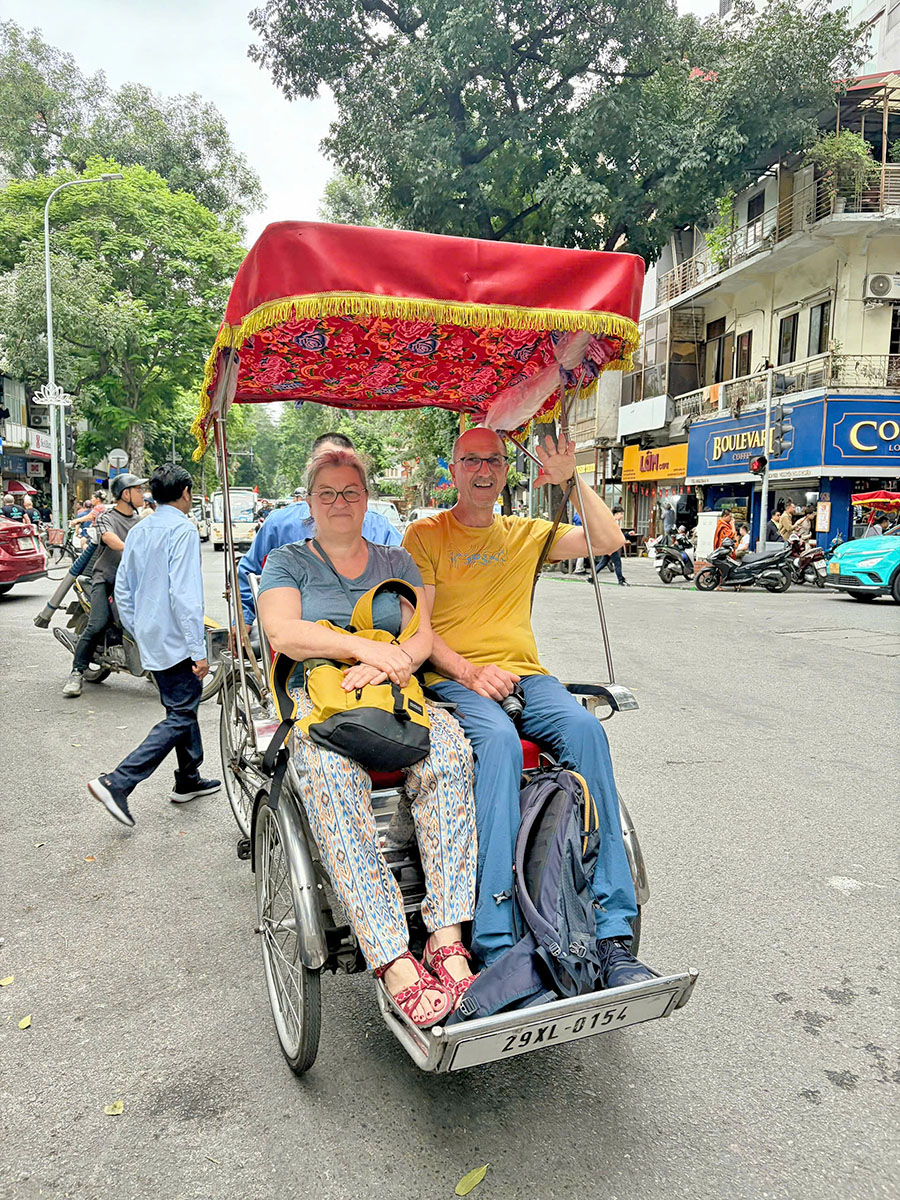 Vietnam Esstiel Travel - Vietnam itinerary 21 days - Hanoi cyclo